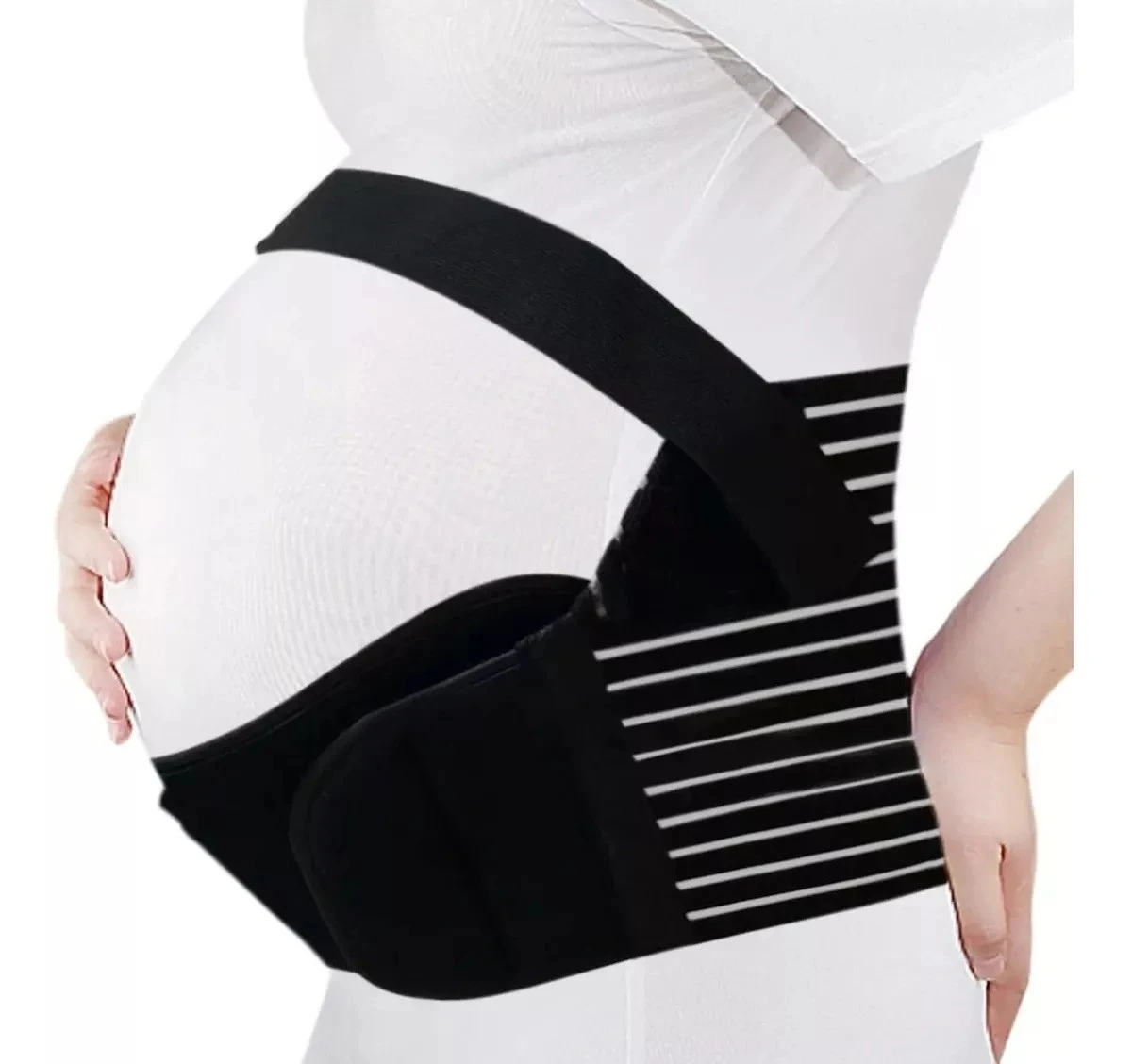 Faja Materna Prenatal Durante embarazo Faja Materna Prenatal Durante Embarazo Tirantas Soporte Abdominal -Alivia el dolor lumbar durante el embarazo. -Evita la deformación del abdomen por peso. Cuando existen dolores de espalda en la zona lumbar en mujeres embarazadas, en embarazos múltiples, sobrepeso, madres primerizas, en embarazo de alto riesgo y/o cuando se requiere de soporte en la columna vertebrar por debilitamiento de la zona lumbar es recomendable utilizar un soporte que ayude a reducir la fuerza que se aplica en la Columna vertebral por el peso extra que genera él bebe. Esta faja está diseñada para brindar soporte en el vientre y punto de apoyo de la columna baja o zona lumbar (ofrece sujeción sacrolumbar) ayudando a disminuir el dolor, malestar, cansancio, sobreesfuerzo y contribuye al posicionamiento del bebe y previene problemas lumbares.  GarantíA ¿Tu producto tiene alguna novedad que debamos reportar?* Una vez recibas tu producto, cuentas con máximo 5 días para reportar a Soporte: piezas faltantes, rotas o cualquier novedad que presente el producto.  *¿No era lo que esperabas?* Aplica Ley retracto Durante 5 días, contados a partir de la recepción del producto, para la devolución, ten en cuenta que debe estar en las condiciones que se recibió, con su empaque original, con las etiquetas, sellos de seguridad, y contar con todas sus partes y/o accesorios. Sin rayones ni manchas. Se recibirá únicamente en óptimas condiciones. Se anulará automáticamente el derecho a retracto si el producto fue usado.  *¿Tu producto está presentando fallas?* Cuentas con 30 días de garantía por funcionamiento y/o daños del producto que no estén relacionados a su mal uso. Para hacer efectiva la devolución, el producto debe entregarse debidamente protegido cuidando el estado del empaque original, incluir todos los documentos y/o manuales (si aplica) y las partes completas