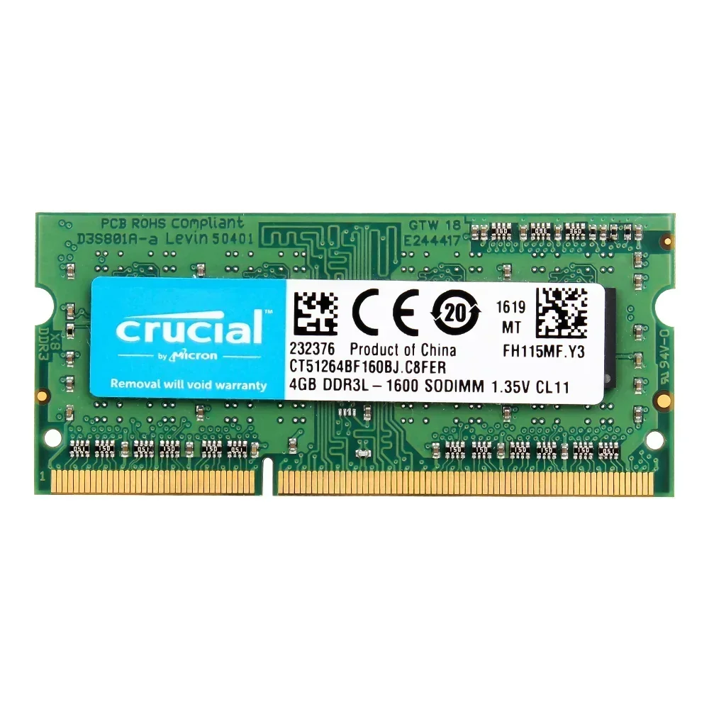MEMORIA RAM DD3L PARA LAPTOP 4-8GB