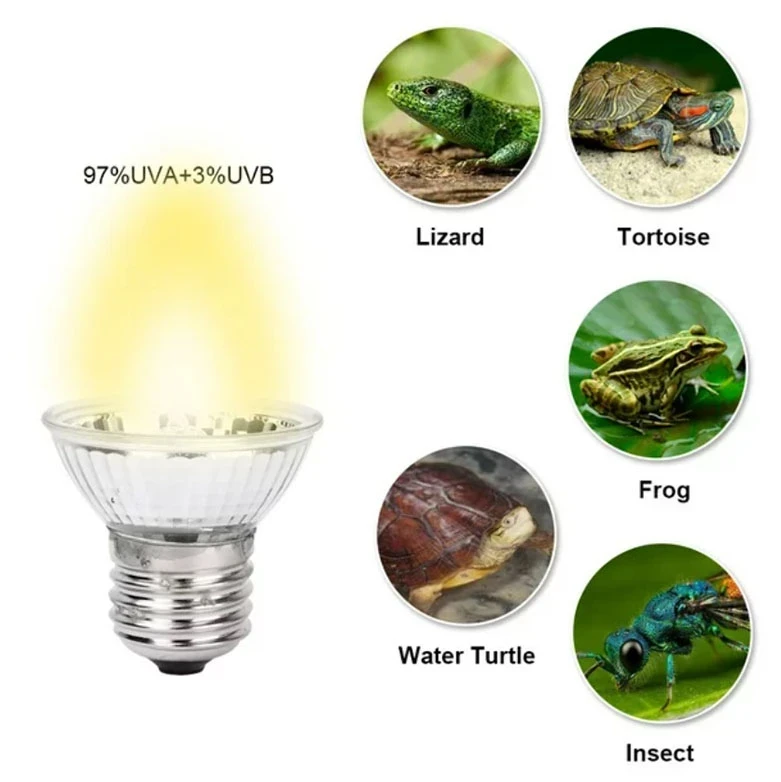 Foco Uva+Uvb 3.0 50w para Reptiles Tortuga Uv-50w 2