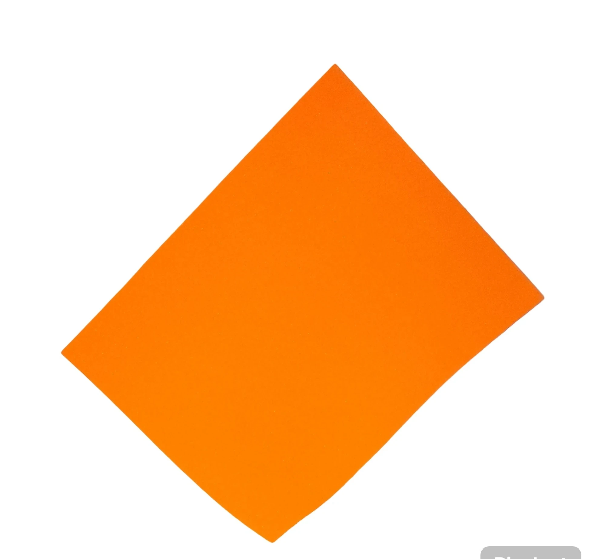 Foamy  naranja carta liso