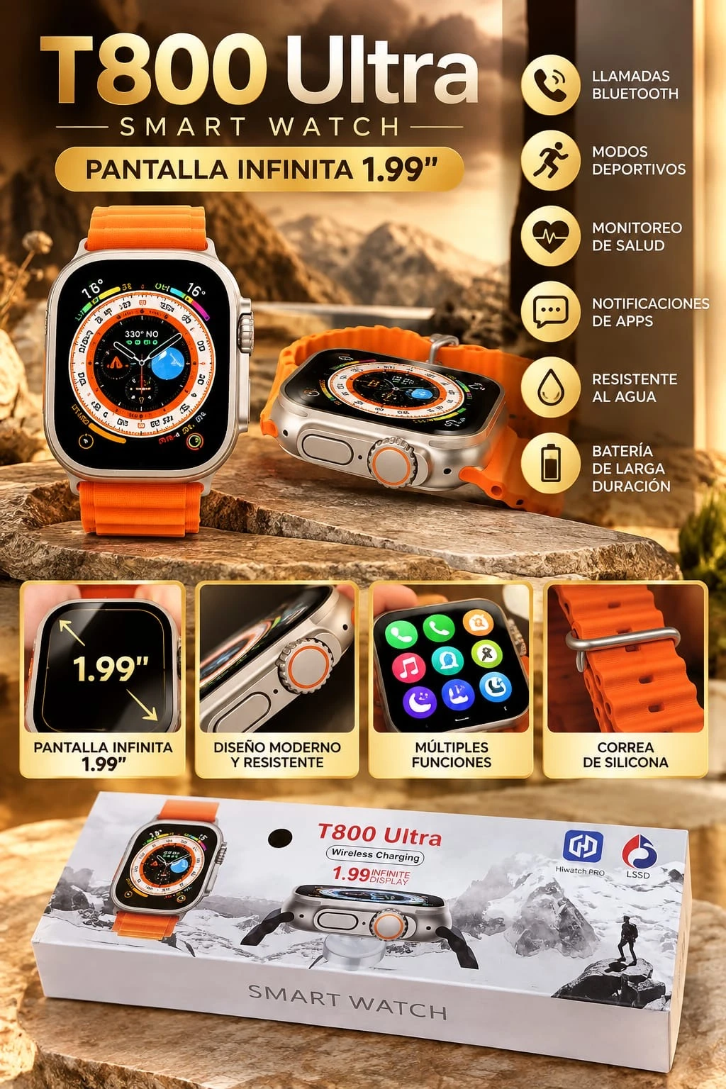 T800 ULTRA SMARTWATCH