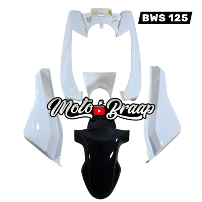 PL BWS 125 kit de plasticos Blancos x 5 piezas OKL IMUNI186