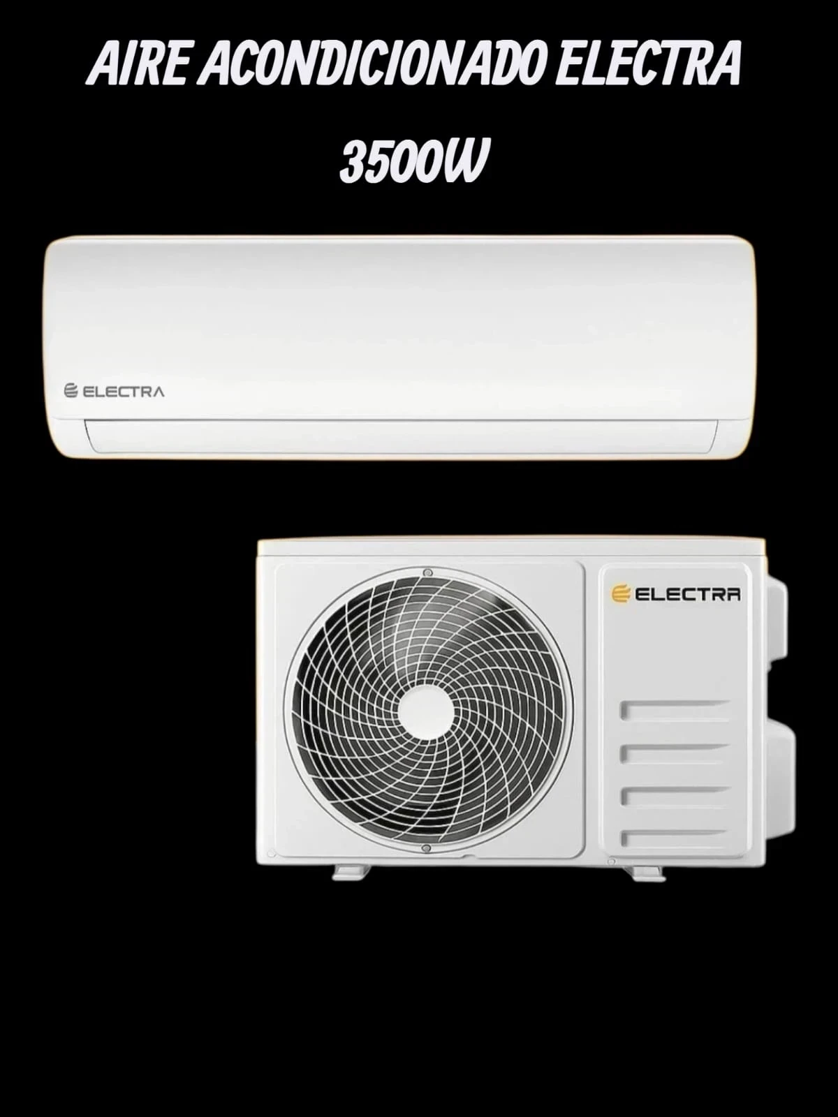 AIRE ACONDICIONADO ELECTRA 3500W FRIO/CALOR 
