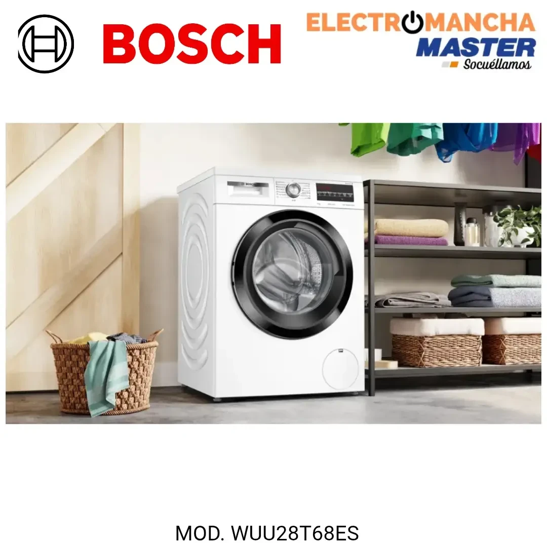 LAVADORA BOSCH WUU28T68ES 9 KILOS 1400 RPM A  3