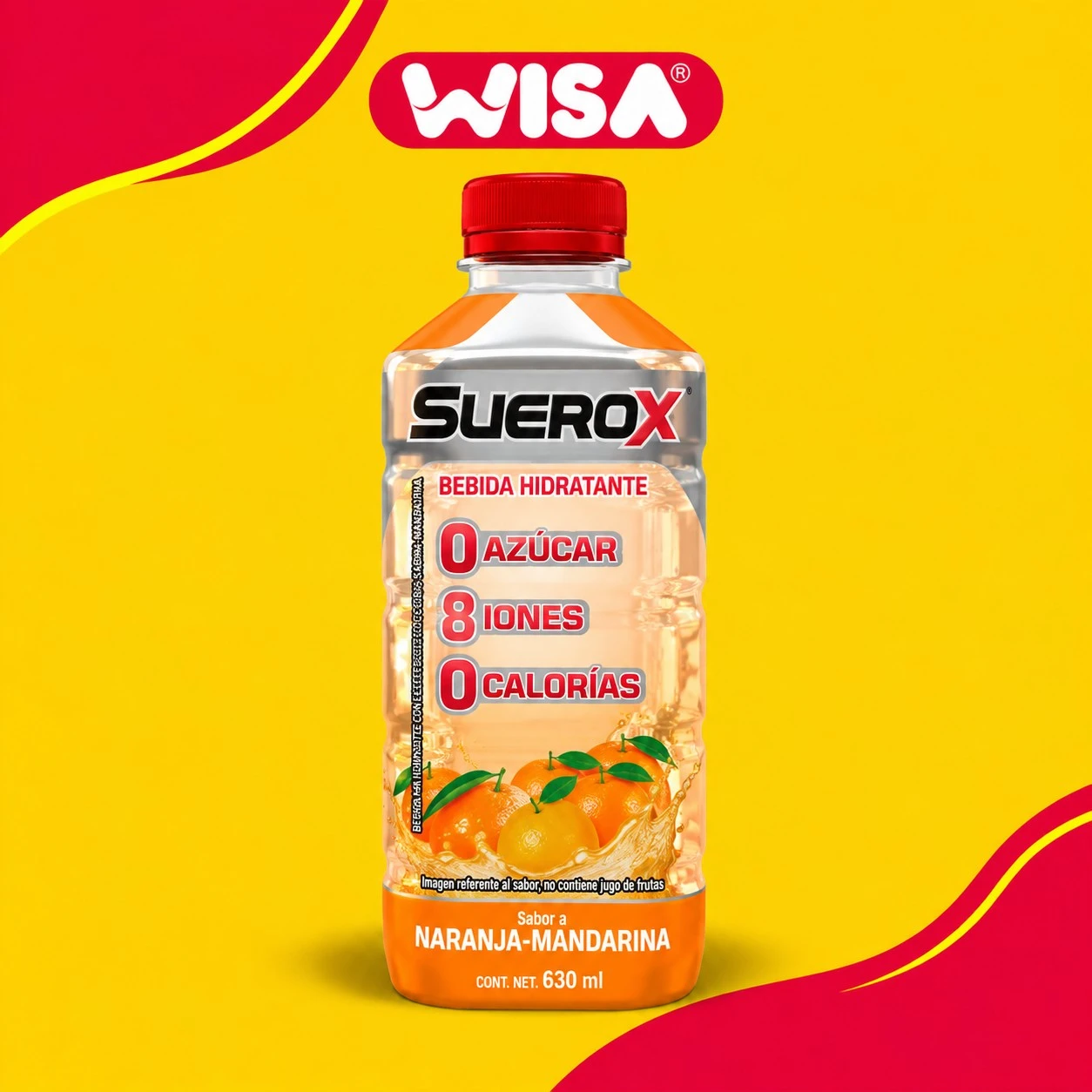 Suerox Sabor Naranja - Mandarina 630 ML
