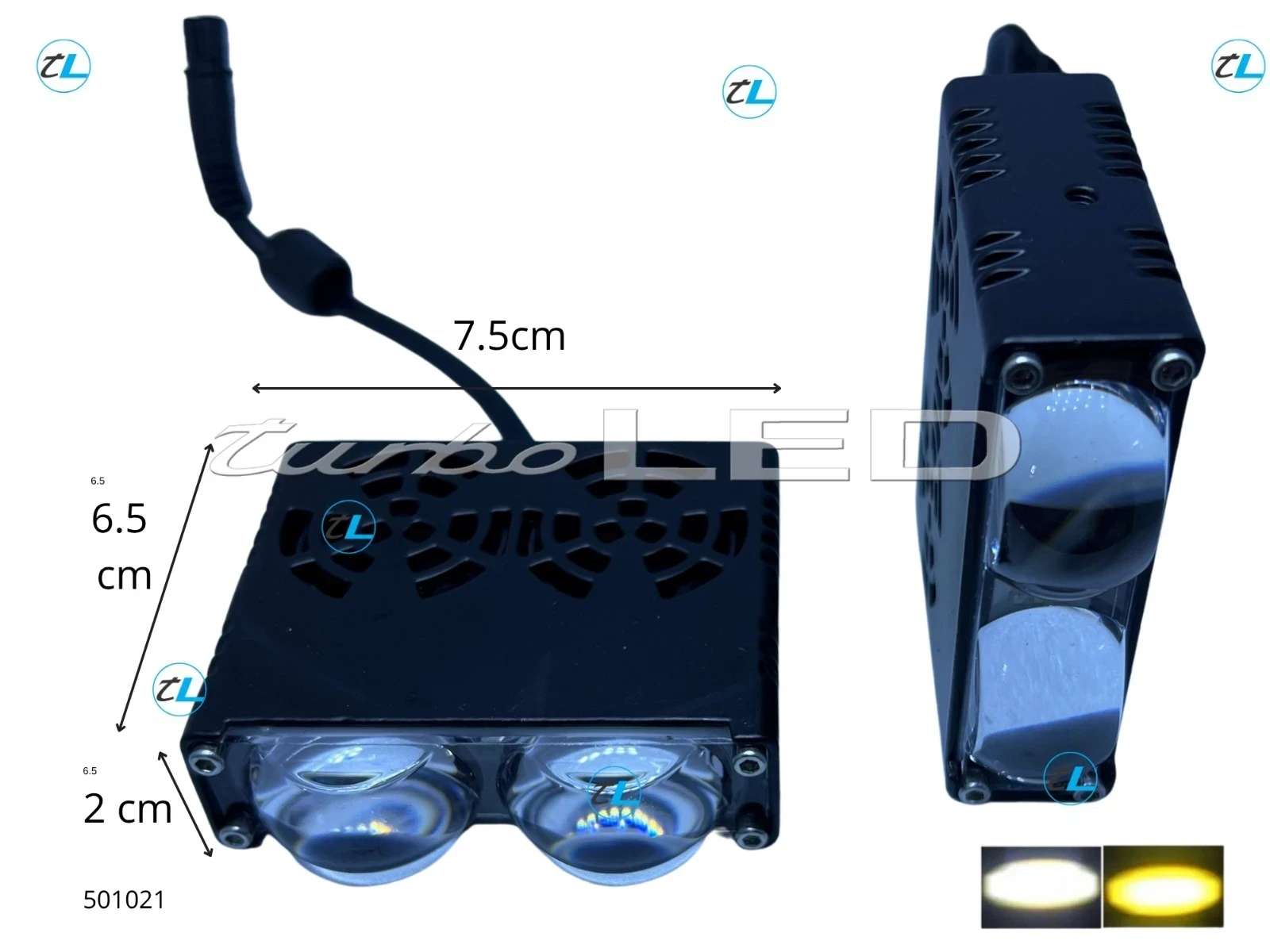 2 LED LASER (801119)