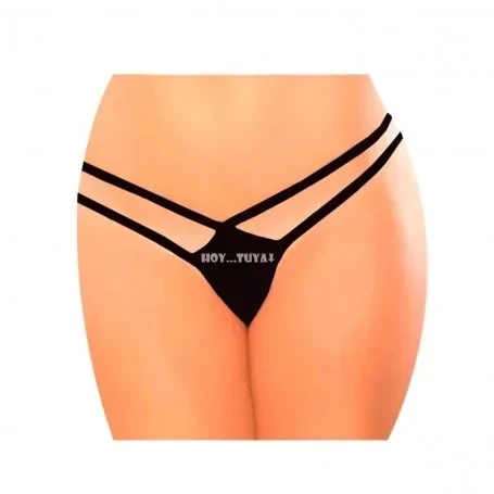 Micro Tanga Hoy Tuya Negra Pasionel