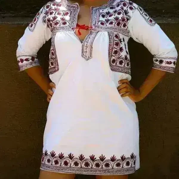 👗 Vestido artesanal 002