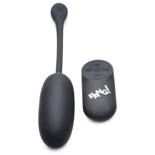 BANG- PLUSH EGG- BLACK 2