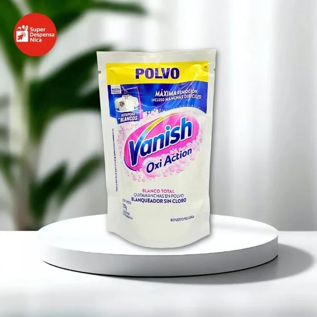 Vanish Blanqueador Sin Cloro En Polvo 120g
