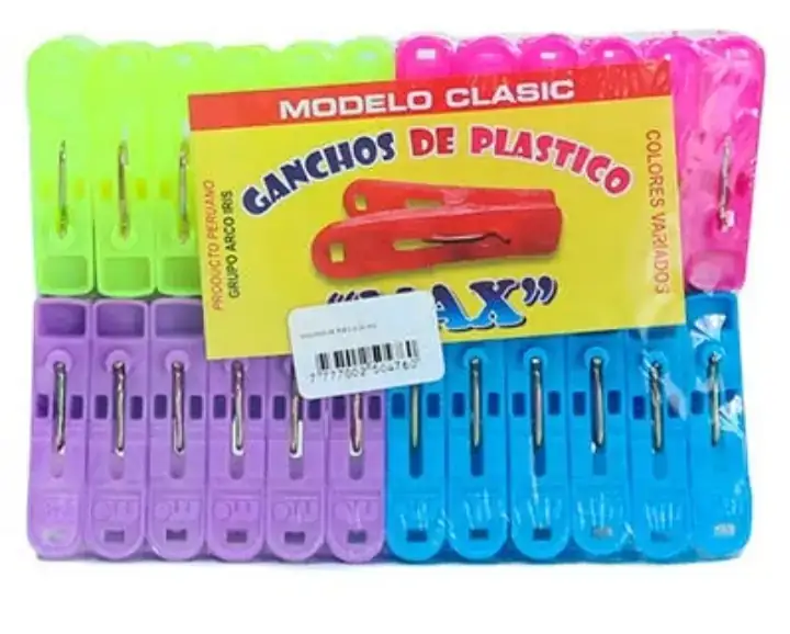 Ganchos plástico