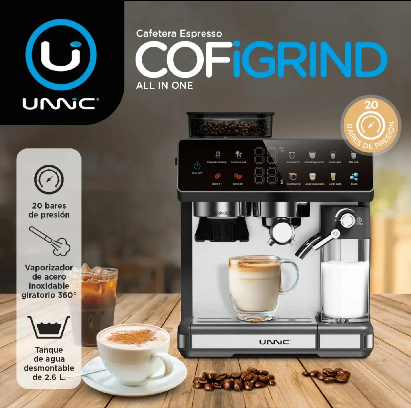 Cafetera EXPRESSO COFIGRIND