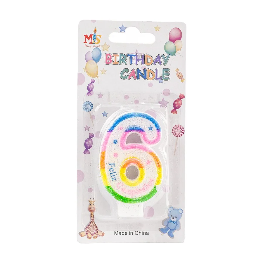 Vela de cumpleaño #6