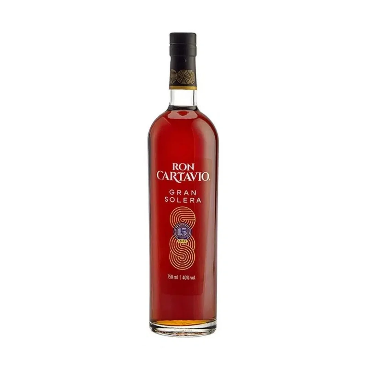 RON CARTAVIO GRAN SOLERA 15 AÑOS 750 ML