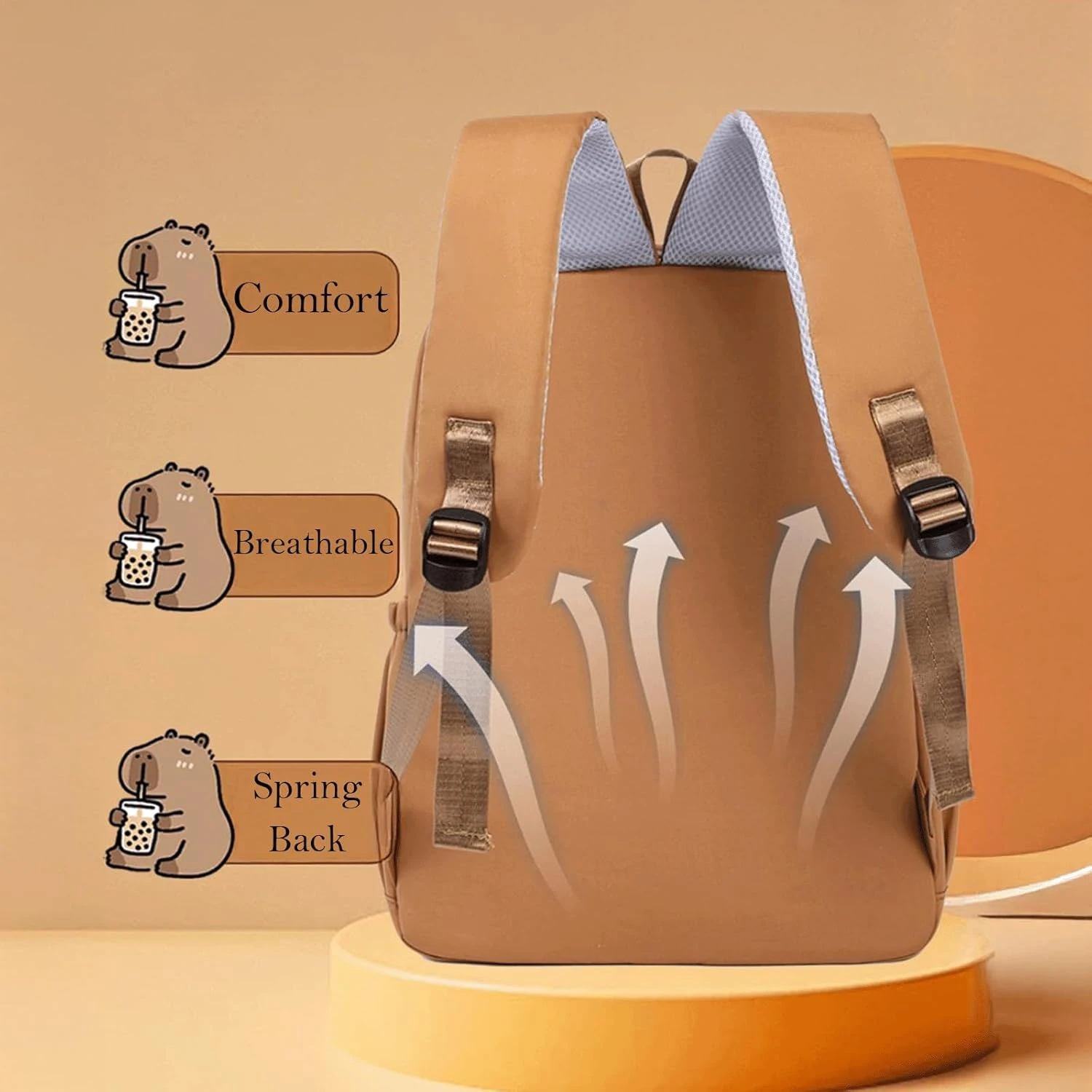Mochila Escolar Capybara 2