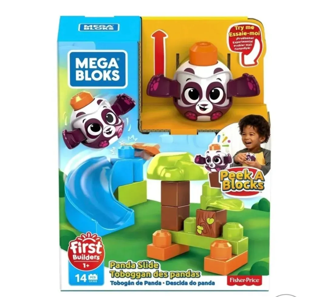 Mega Bloks Panda Tobogan
