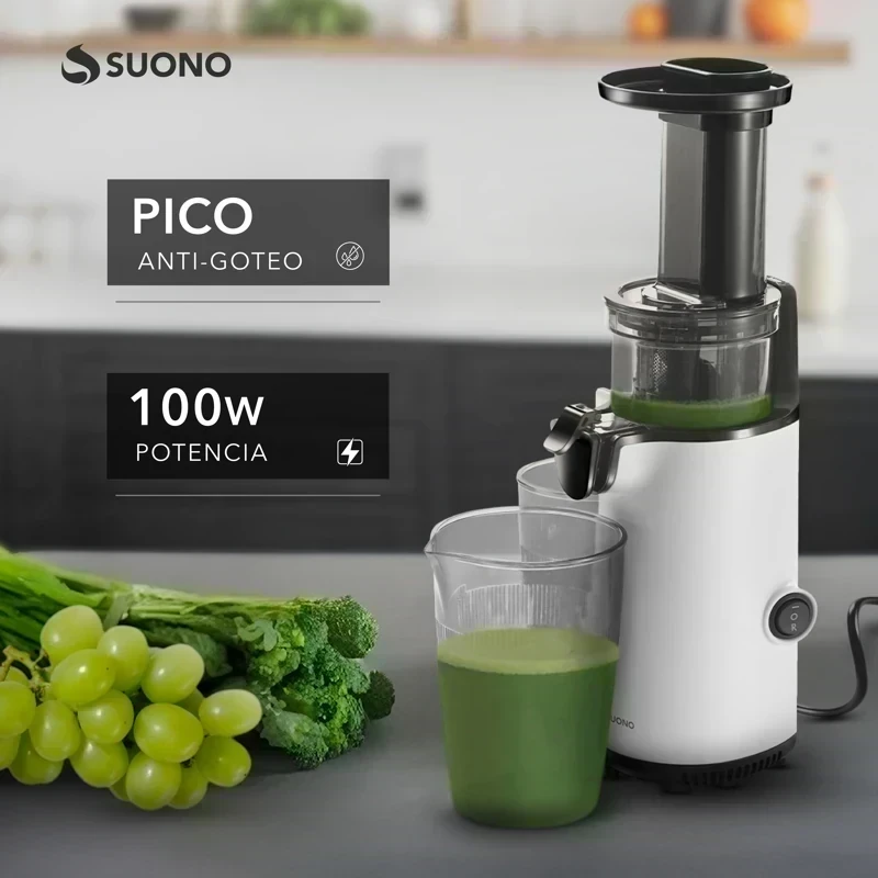 MINI JUGUERA ELECTRICA SUONO MAYOR OXIDACION DE JUGO 600ML  3
