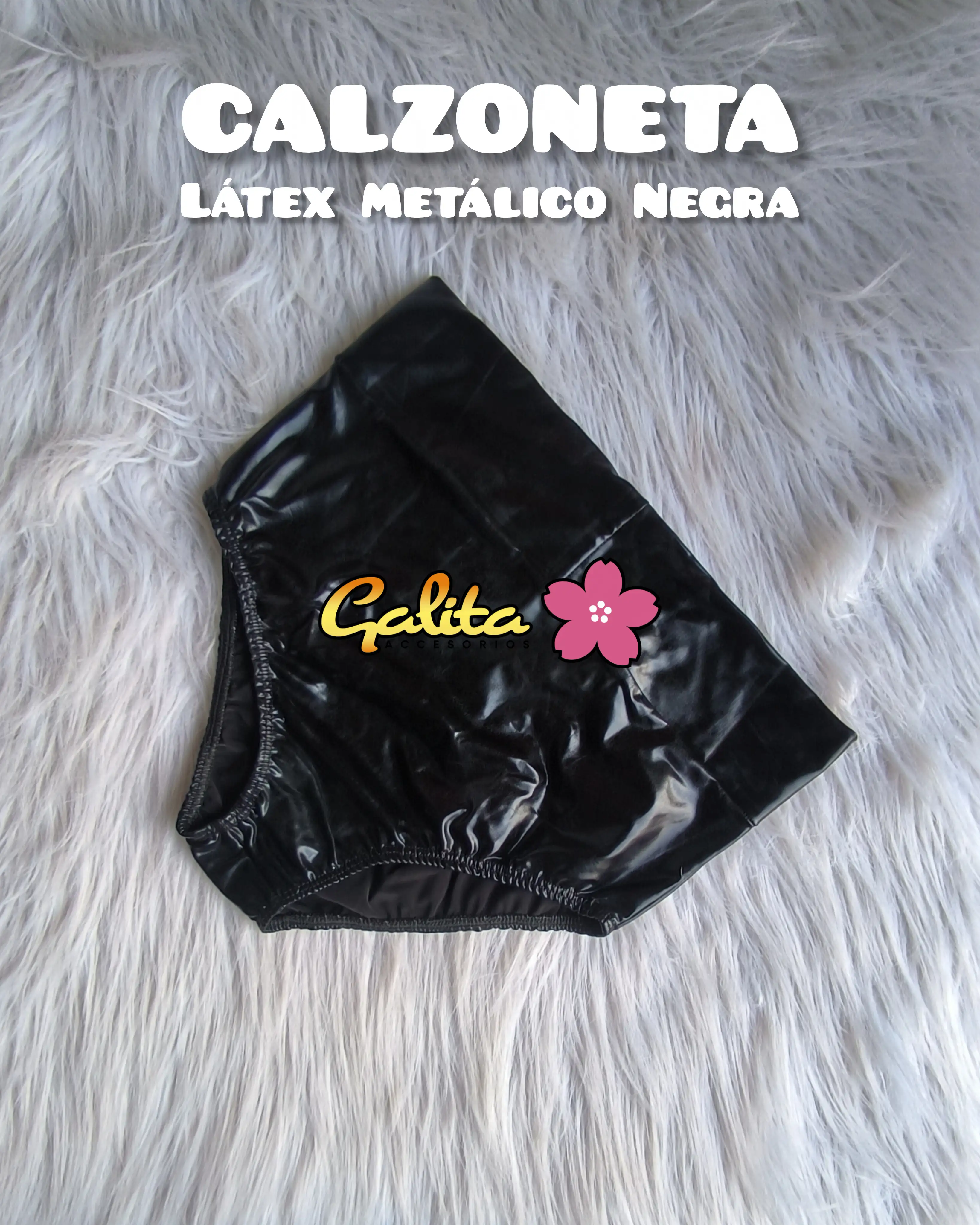 Látex negro - talla S