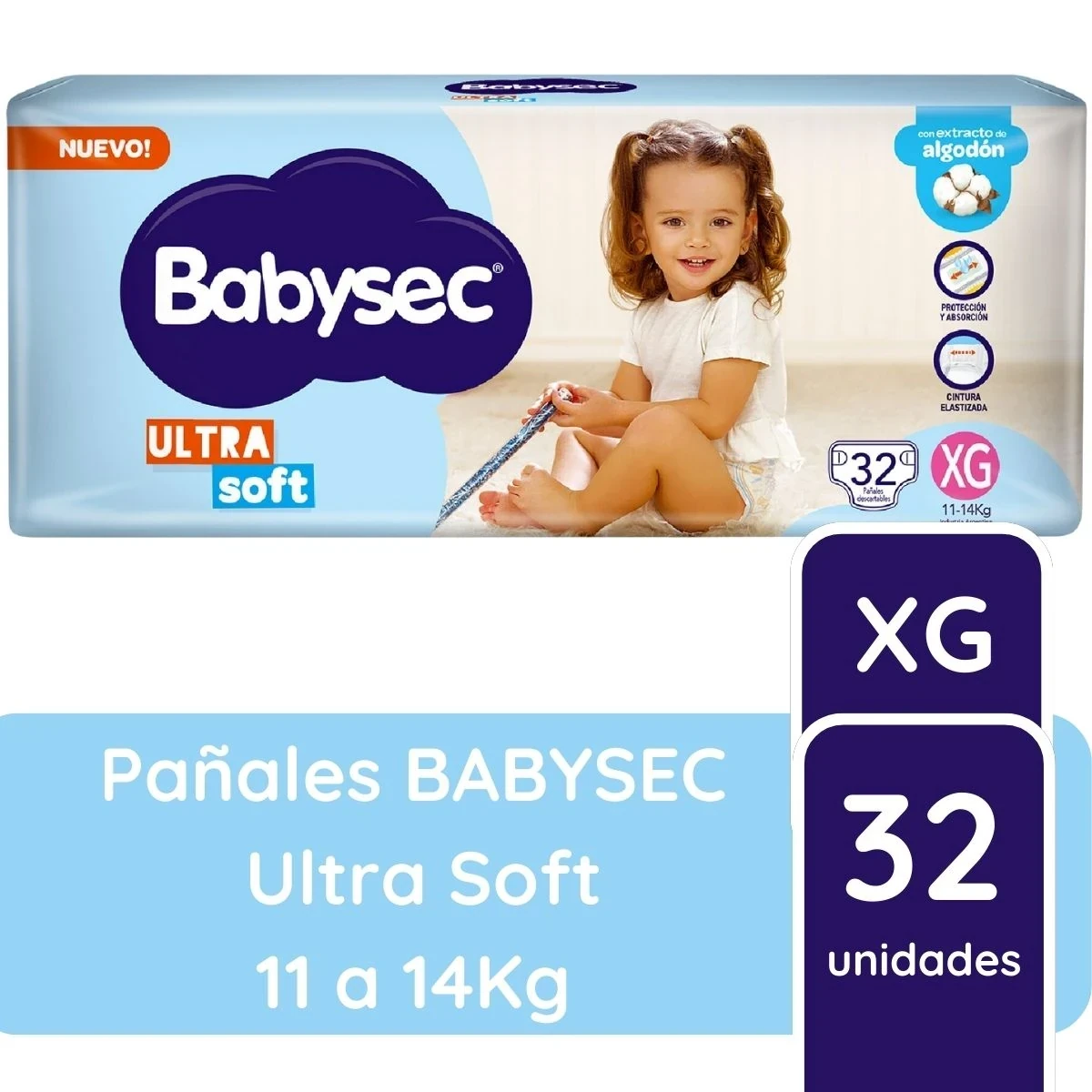 BABYSEC ARGENTINO TALLA XG 