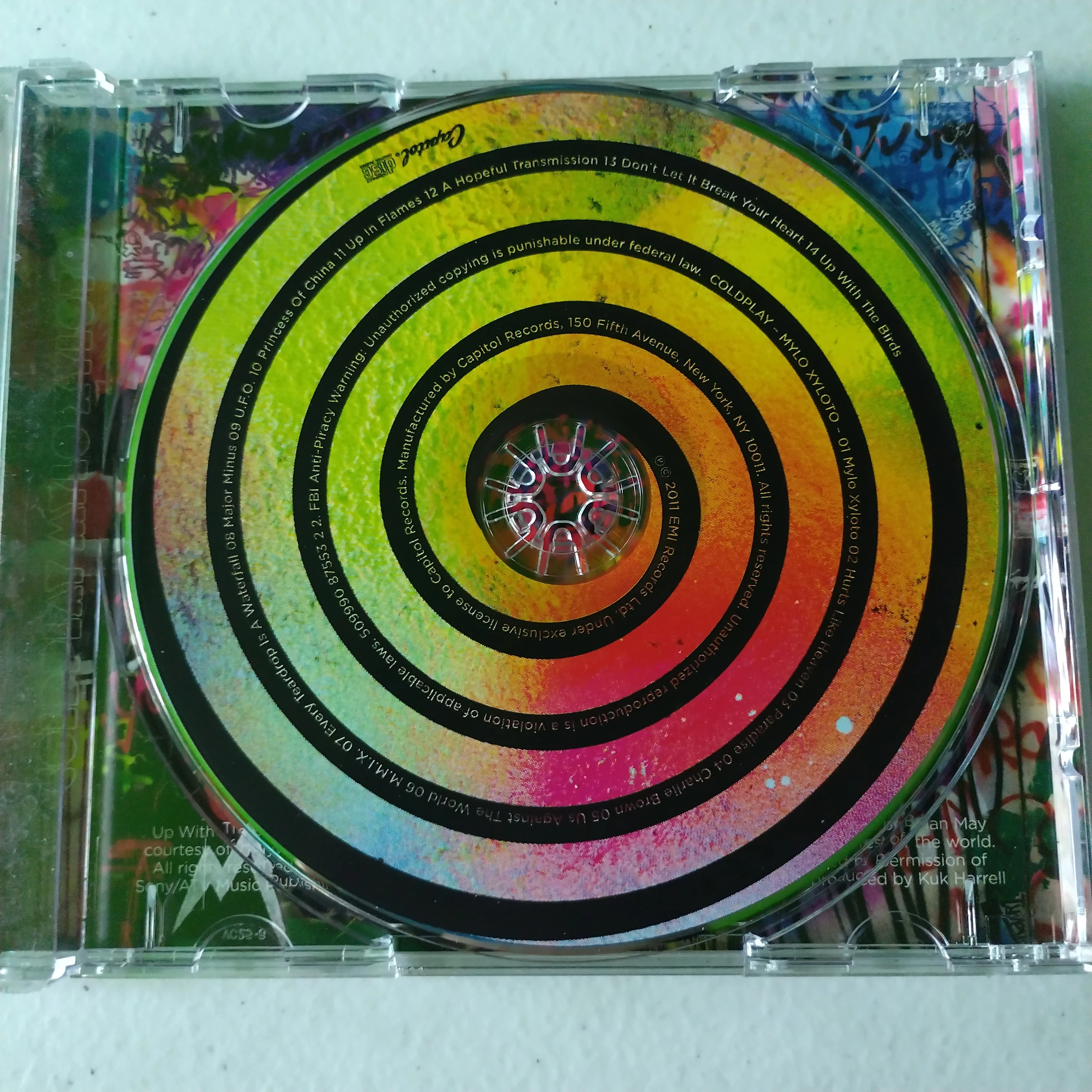 Coldplay Mylo Xyloto 3