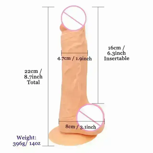 Dildo talla S D003