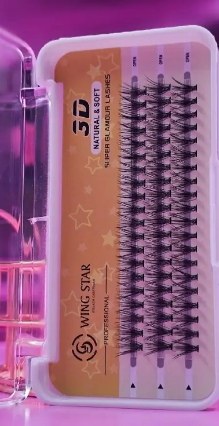 Pestañas pelo a pelo colores 🌈 3