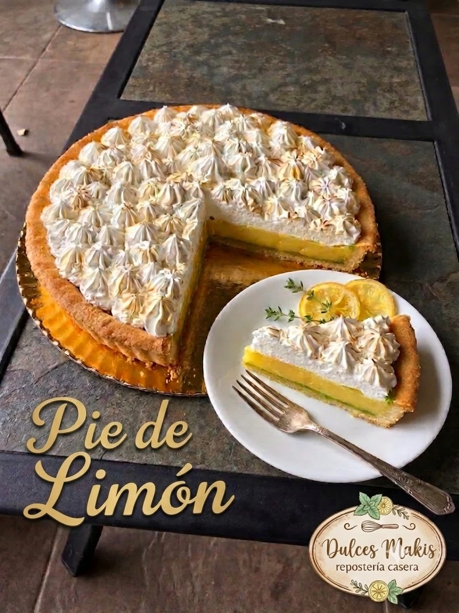 Pie de Limón Grande. 15 - 18 Personas.