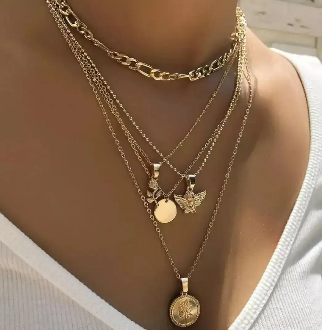 Collar Cinco Cadenas