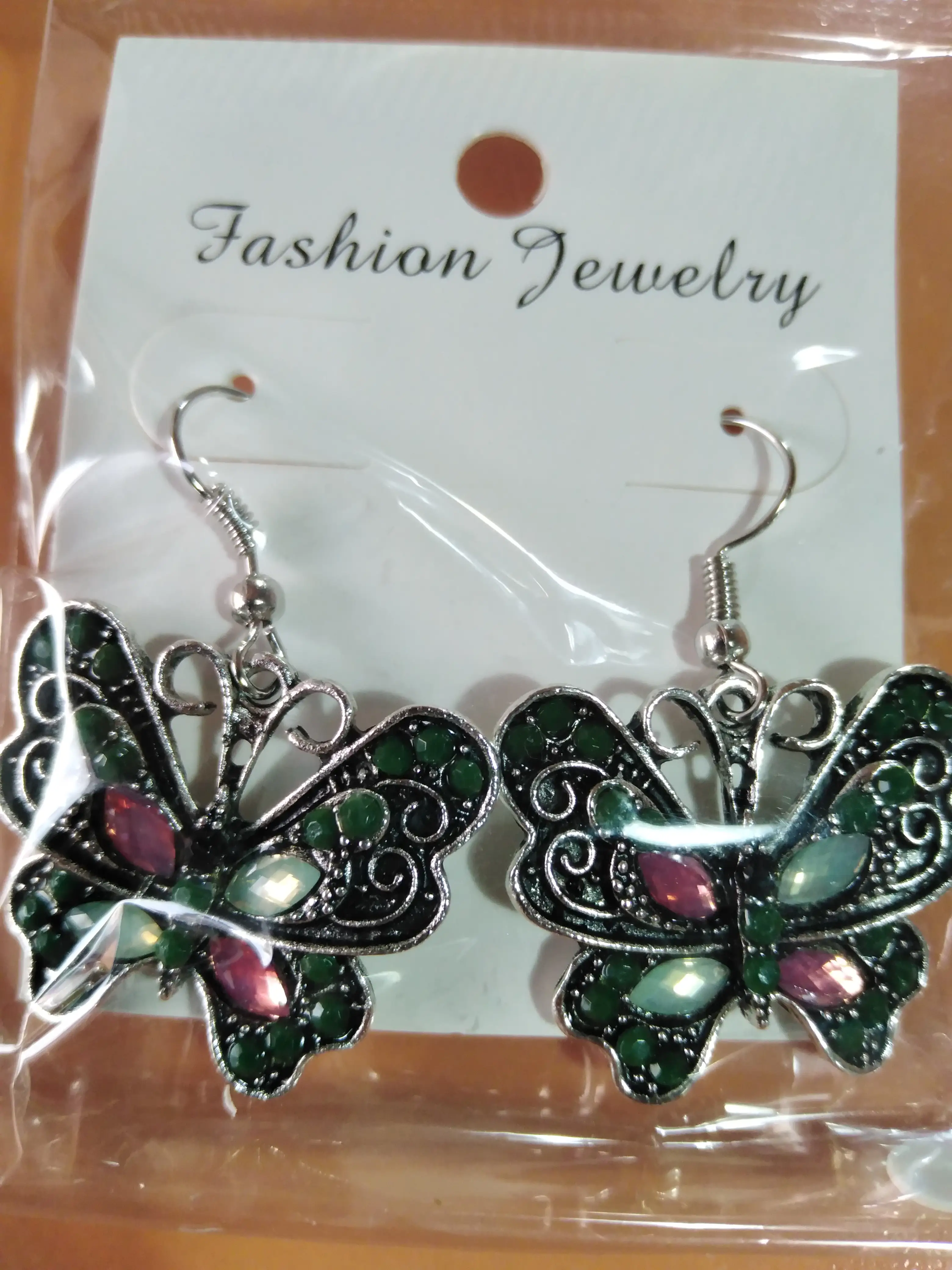 Aretes mariposa