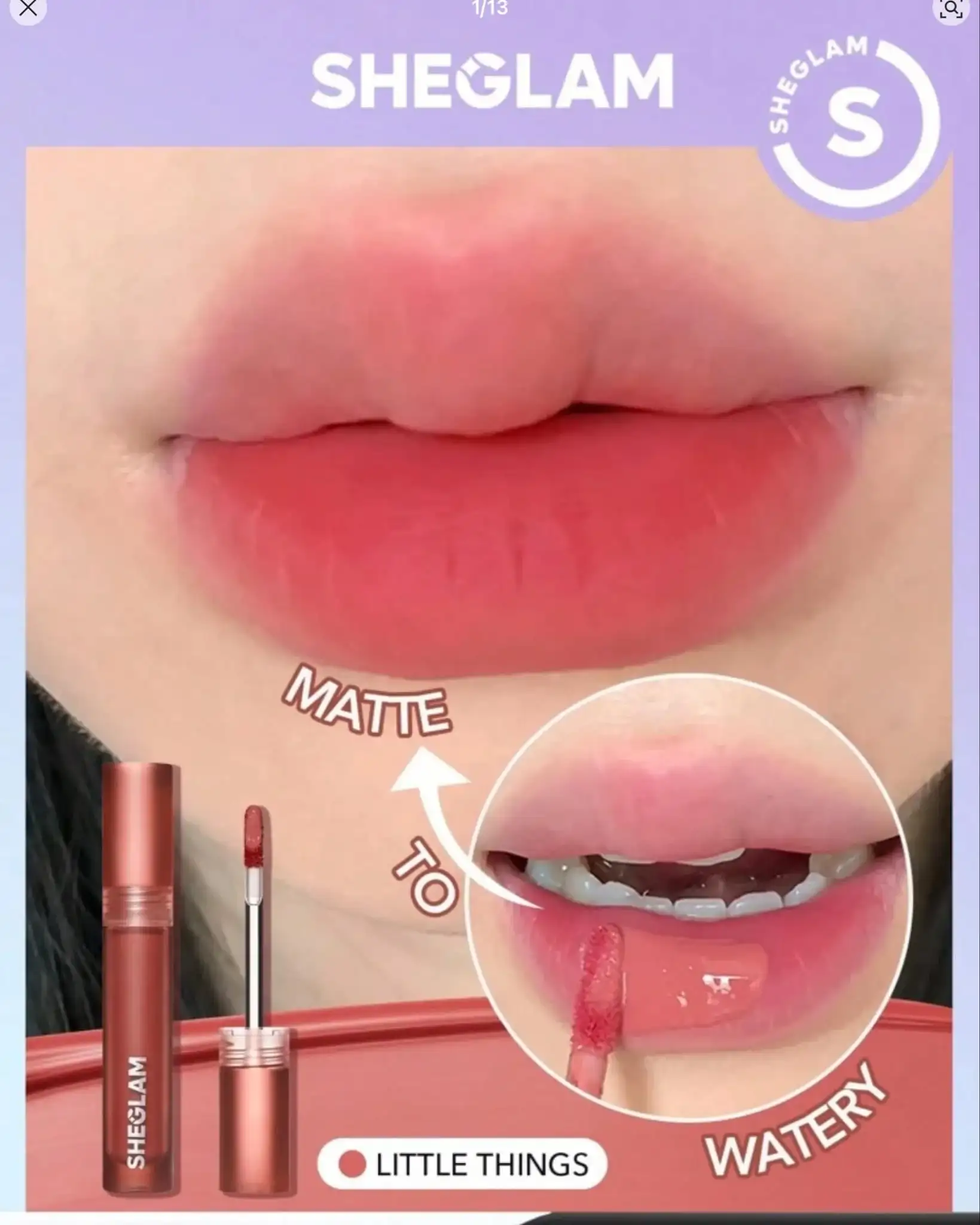 Brillo labial sheglam glossy 3