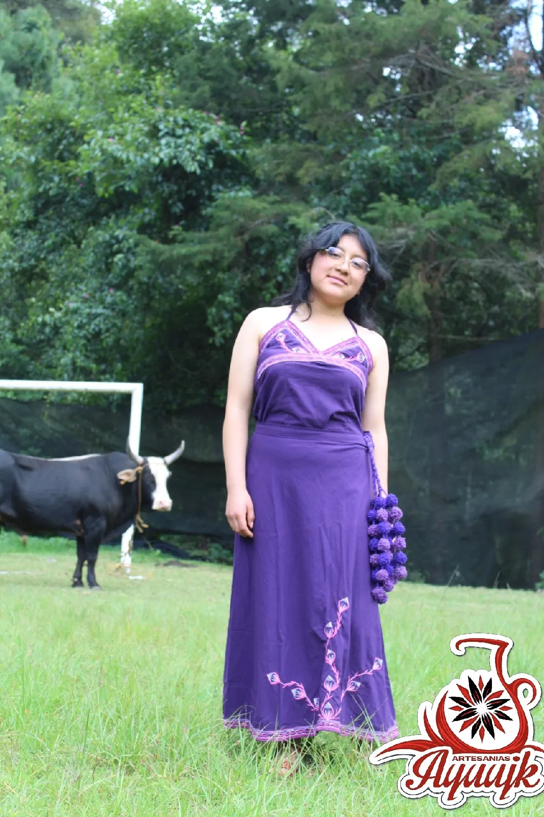 Vestido Orquídea Mixe