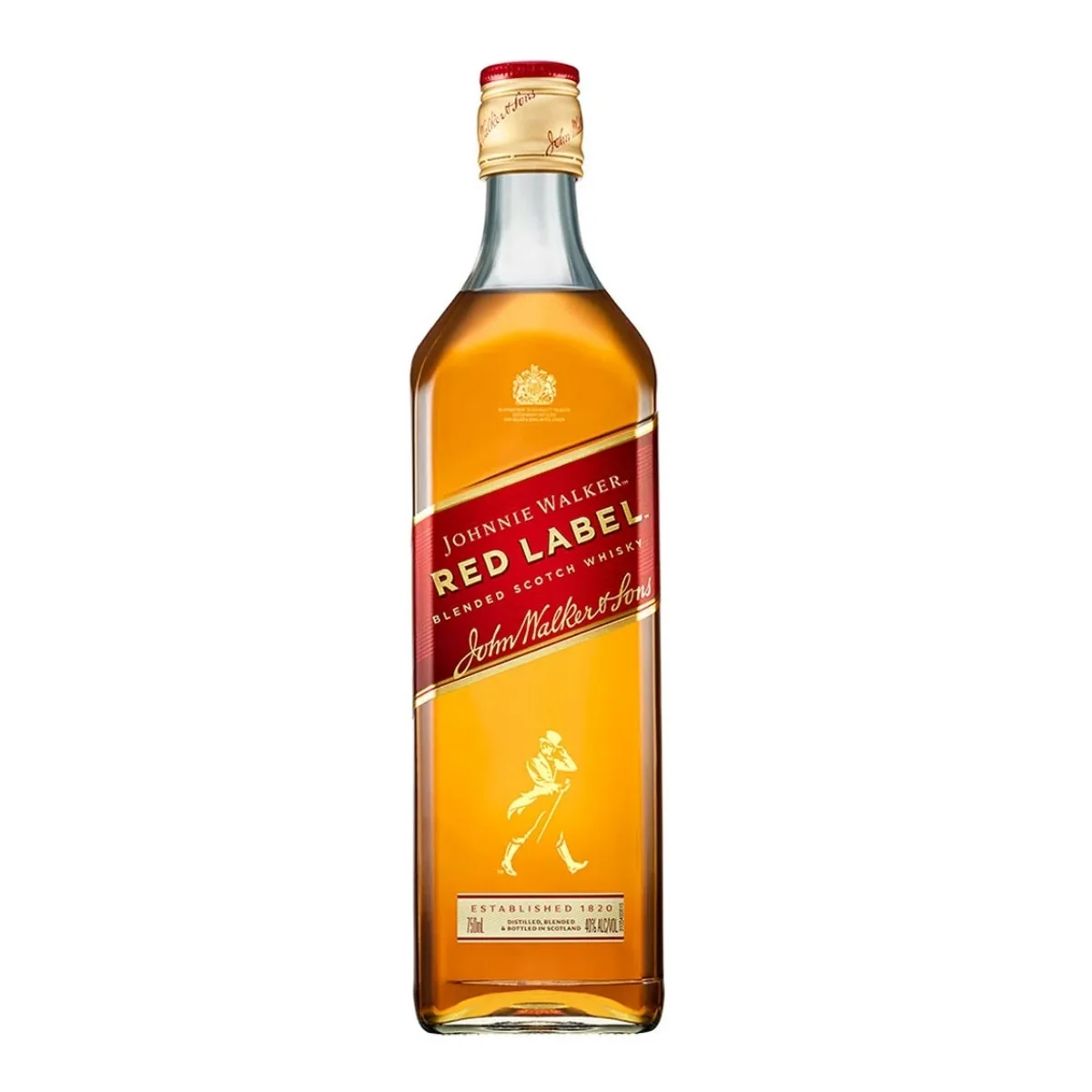 J. WALKER RED LABEL SIN ESTUCHE 750ML