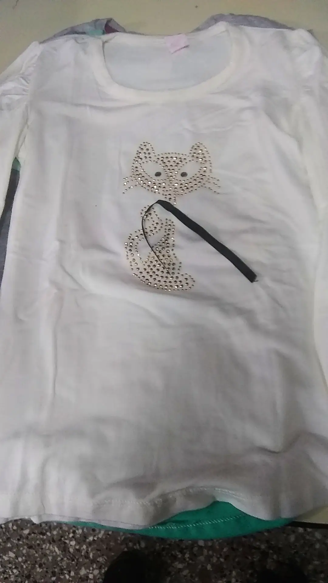 Remera nena del 2 al 14 surtidas  4