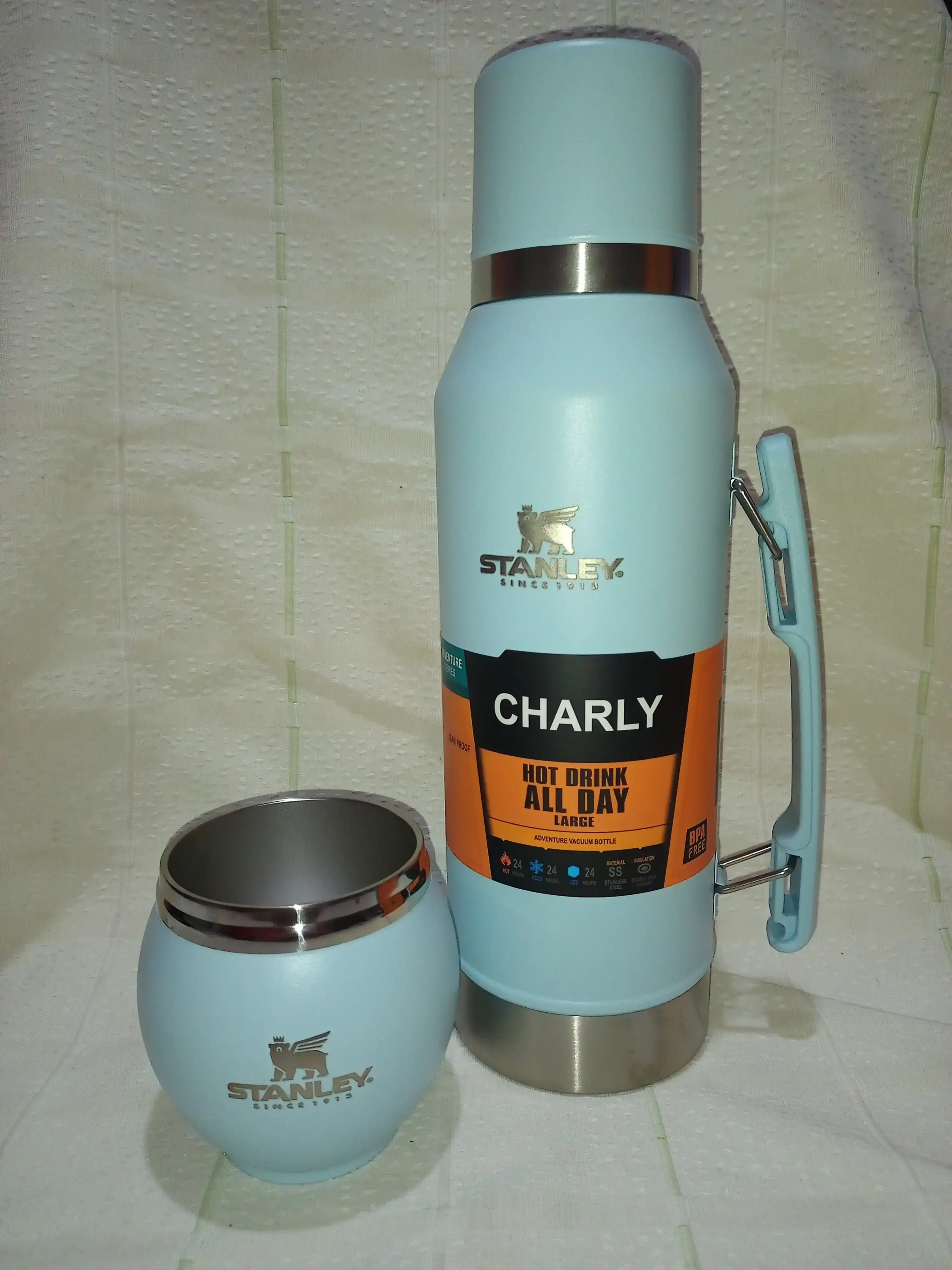Termo STANLEY con mate por separado 3
