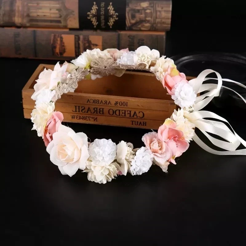 CORONA DE FLORES CEREMONIA 
