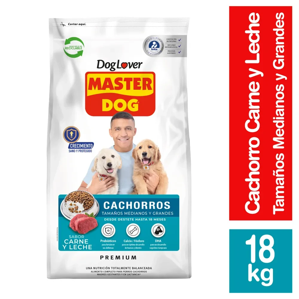 Master Dog Alimento perro cachorro 18 kg 