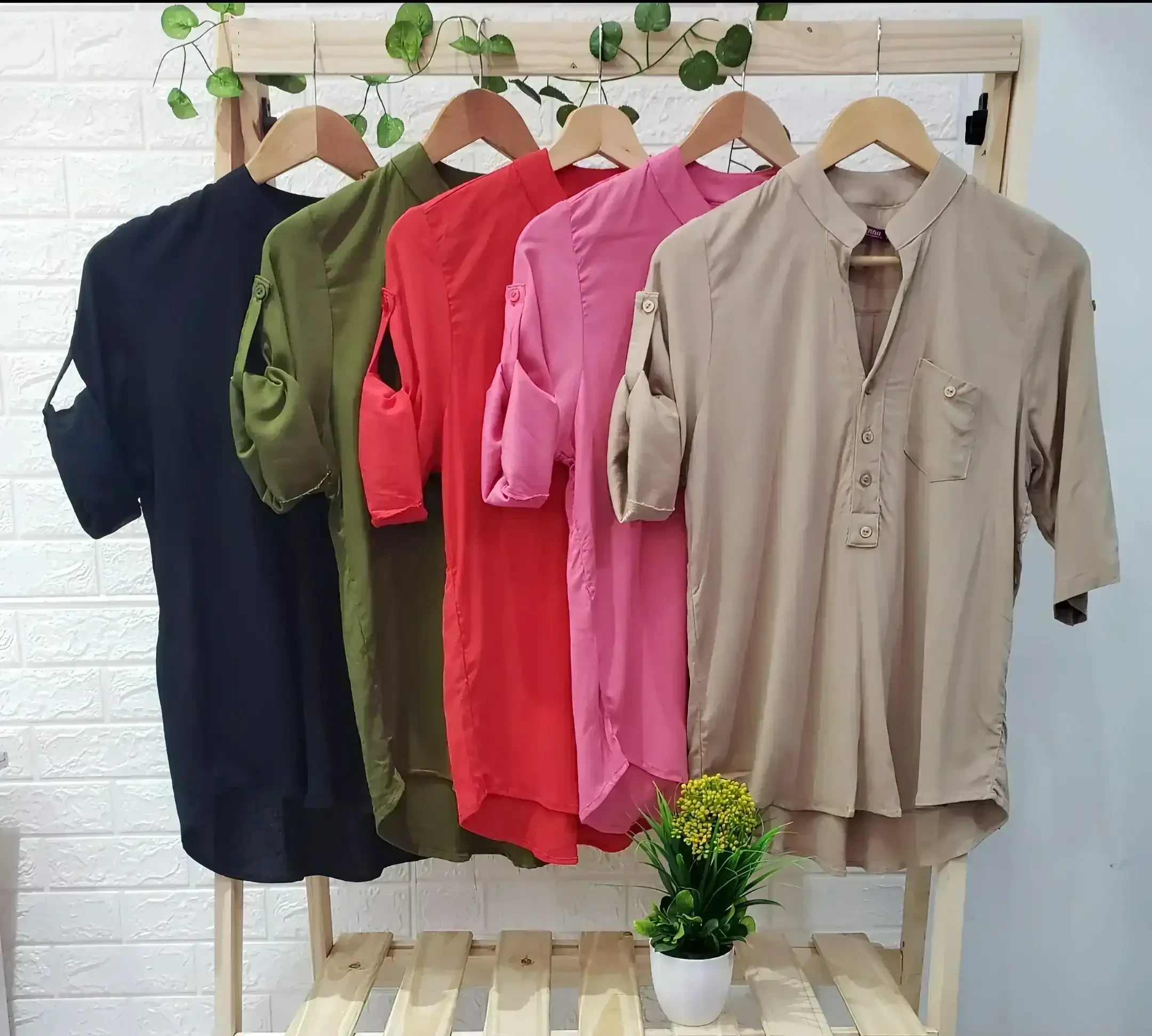 CAMISAS CUELLO MAO 5