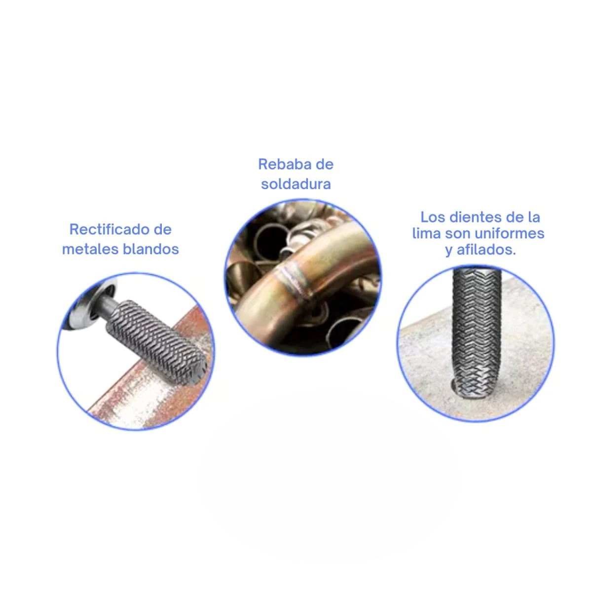 Juego de fresas de carburo de tungsteno 5pzas total 4
