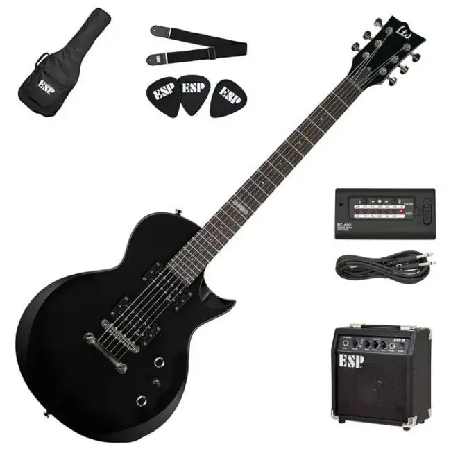 PACK EC-10 BK PACK GUITARRA ELECTRICA LTD
