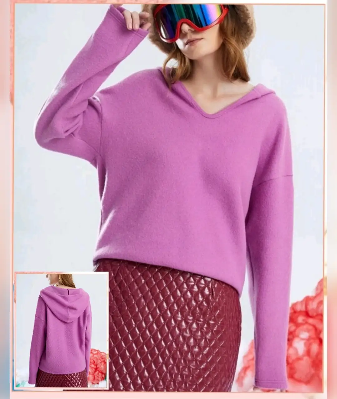 Suéter con capucha XS