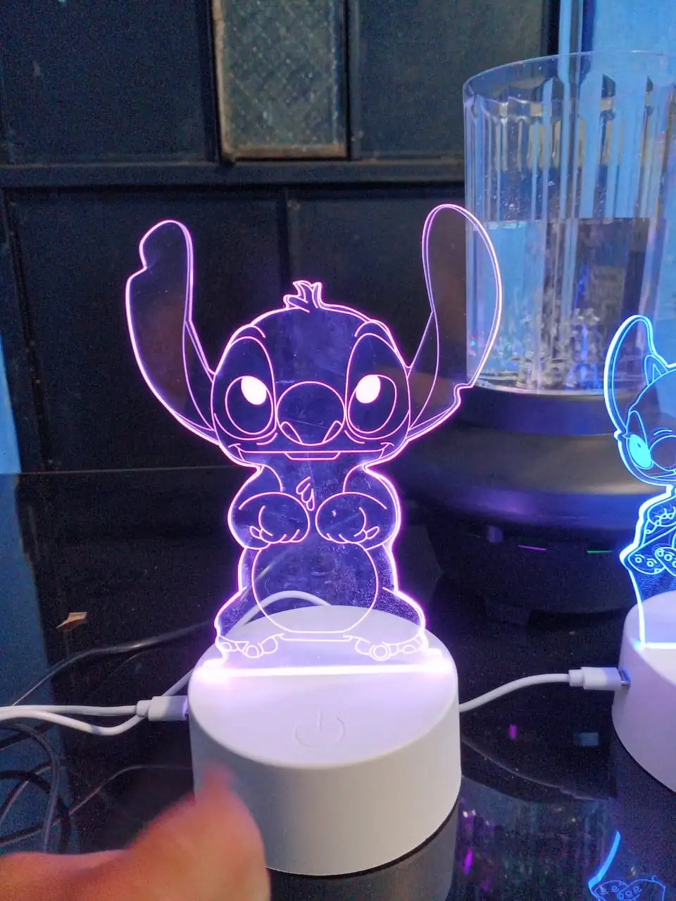 Lámpara stich 3D  4