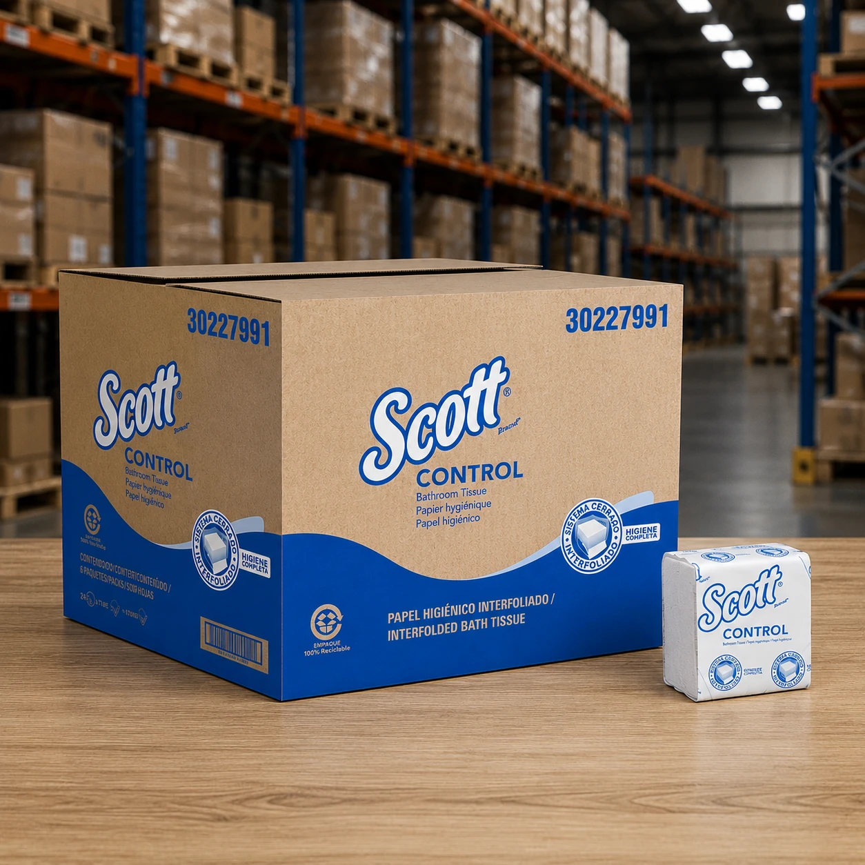 PAPEL HIGIÉNICO BUL PACK SCOTT
