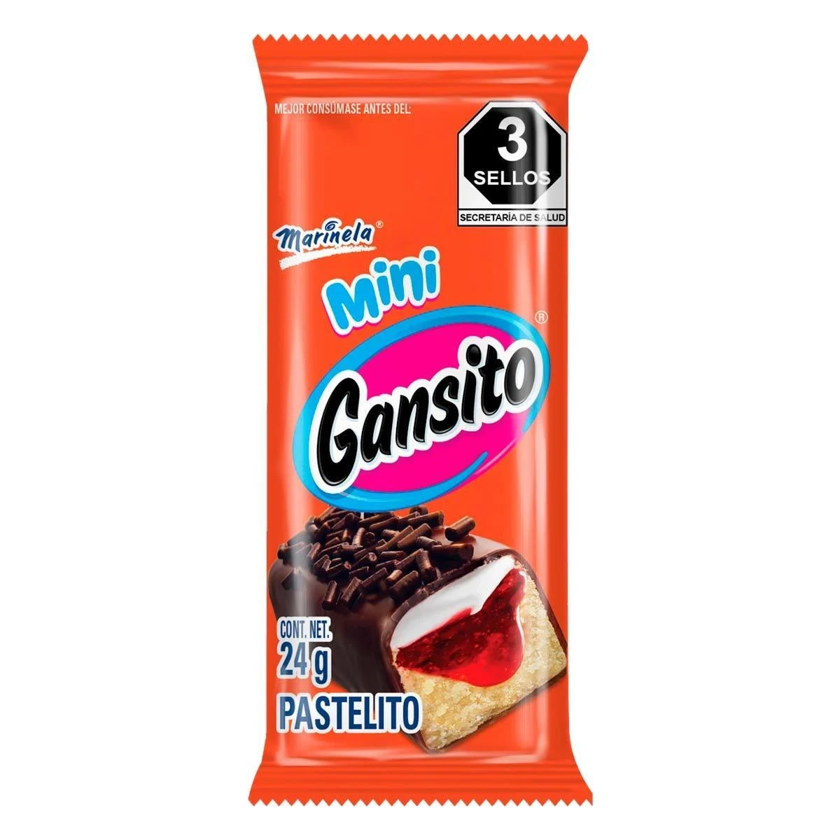 MINI GANSITO MARINELA 24G