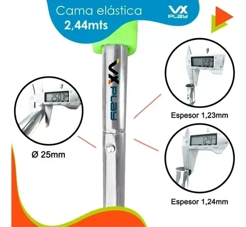 Cama elástica VX Play Premium Security JVP-244VEPS 4