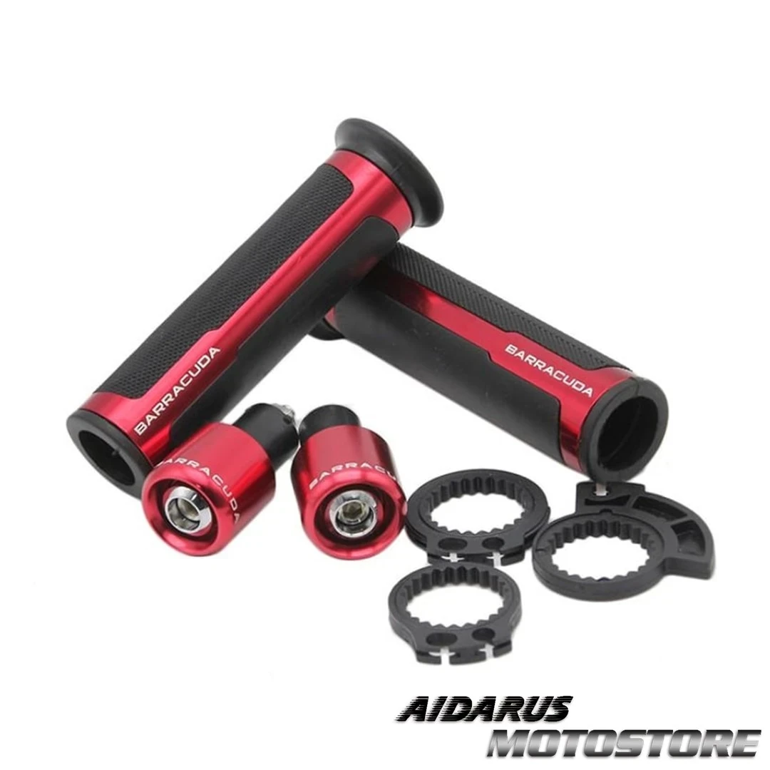 MANUBRIOS GRIP BARRACUDA ALUMINIO ROJO