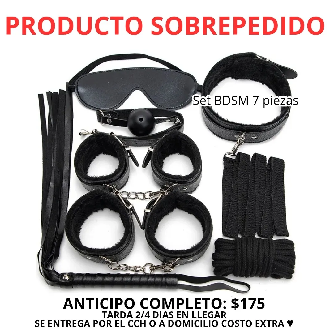 bdsm 7 piezas