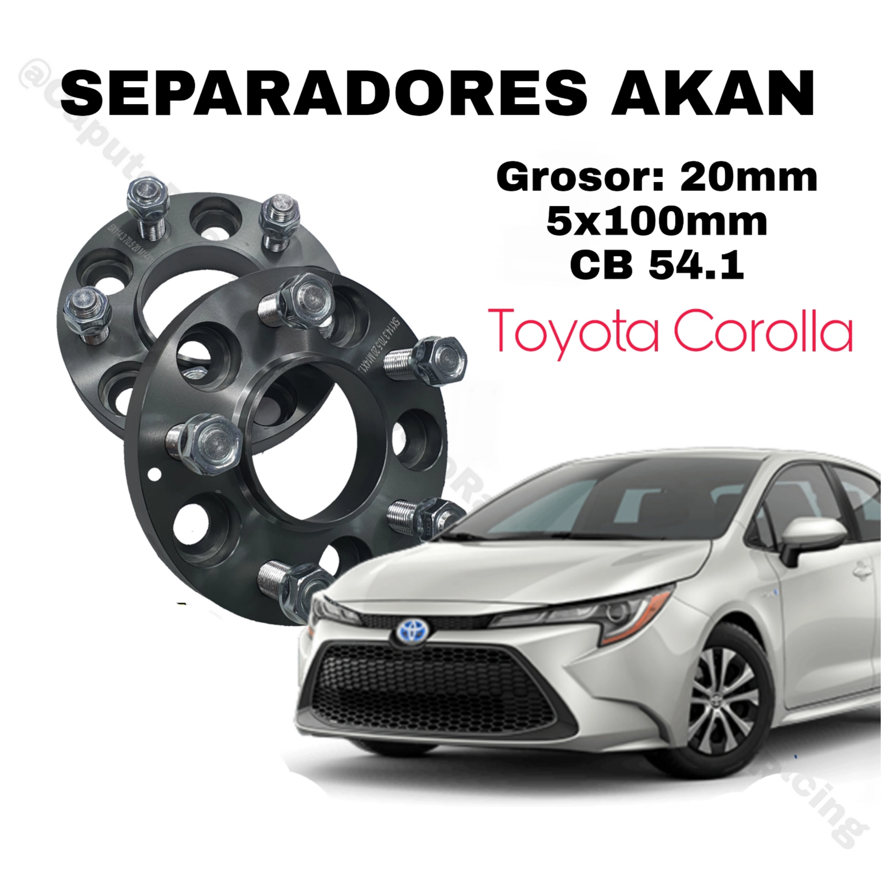 SEPARADORES TOYOTA COROLLA
