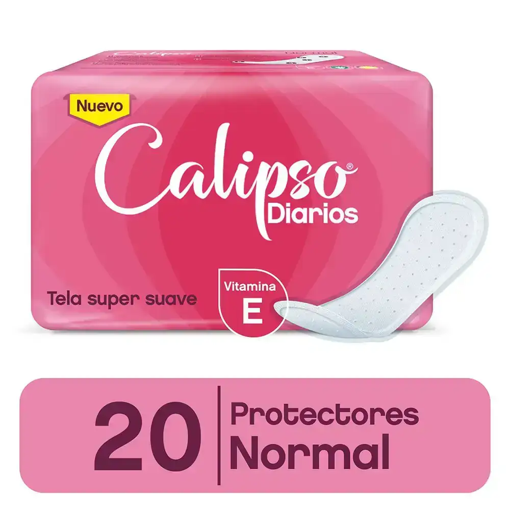 Calipso Protectores Diarios Normal 20 Unidades