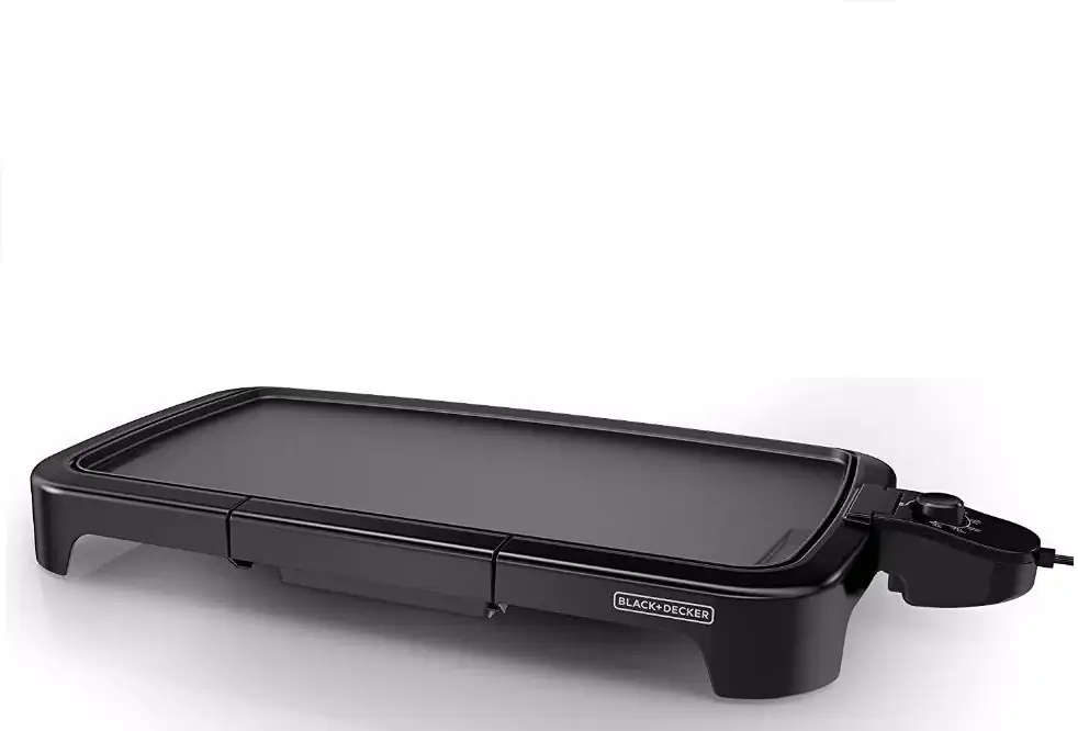 Parrilla eléctrica Black & Decker Plancha Fam De 50x28cm BD-GD2011B  2