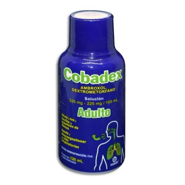 Cobadex adulto ambroxol/dextrometorfano 225mg/225mg